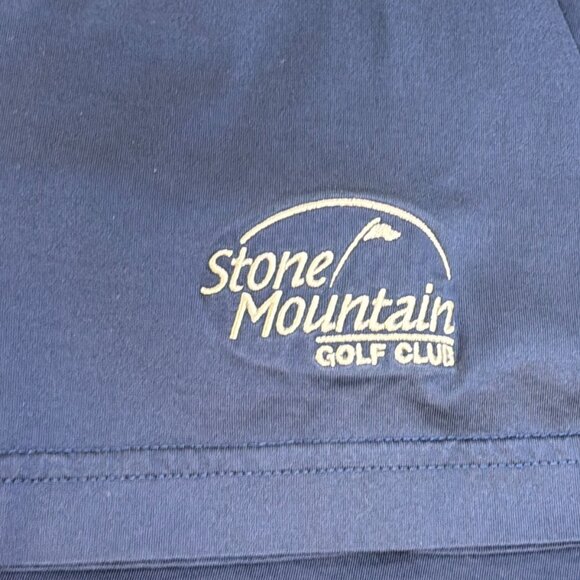 Greg Norman Tournament Polo Golf Shirt Stone Mountain Golf Club Men's L Blue ATL - Picture 5 of 12
